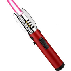 Jet Flame Αναπτήρας Βουτανίου Επαναγεμιζόμενος 360 Με Ρυθμιζόμενη Φλόγα Και Κλείδωμα