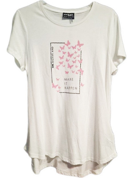 Bdtk Athletic Blouse Short Sleeve Γυναικείο T-Shirt 1251-902928-00200 ΛΕΥΚΟ
