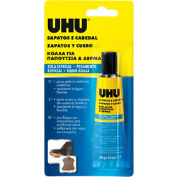 ΚΟΛΛΑ UHU ΓΙΑ ΠΑΠΟΥΤΣΙΑ ΚΑΙ ΔΕΡΜΑ 33ml 39825