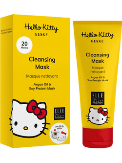 Geske Hello Kitty Cleansing Κρεμώδης Μάσκα Προσώπου για Ενυδάτωση με Αργκάν 50ml
