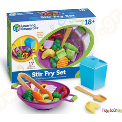 Learning Resources- Σετ Μαγειρικής Wok με Λαχανικά 17 Τμχ