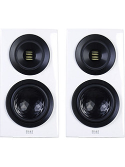 Elac Concentro S 503 Ζεύγος Ηχείων Hi-Fi Βιβλιοθήκης 500W 3 Δρόμων Gloss White