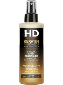 Farcom HD Keratin Dry/Damaged Leave In Conditioner Spray για Φριζάρισμα για Ξηρά & Ταλαιπωρημένα Μαλλιά 150ml