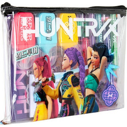 K-Pop Demon Hunters case with stationery set
