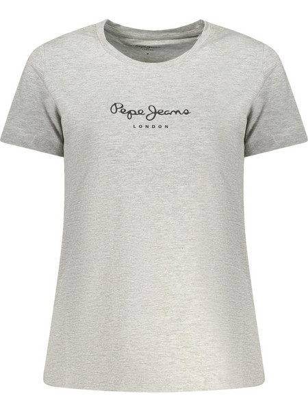 PEPE JEANS WOMEN'S SHORT-SLEEVE T-SHIRT, GREY Γκρι