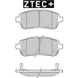 ΔΙΣΚΟΦΡΕΝΑ ZTEC+ ΕμFORD FIESTA VI(CB1) 1.25 08- BP242830
