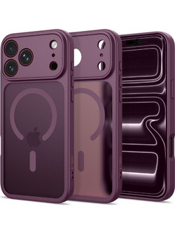 Tech-Protect BasicMag MagSafe Θήκη Back Cover Burgundy (iPhone 17 Pro / 18 Pro)