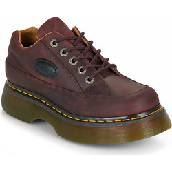 Smart shoes Dr. Martens BUZZ 5 EYE SHOE CHERRY RED CRAZY HORSE