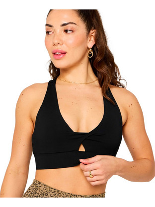 FABLETICS PRINCIPAL LOW IMPACT BRA FT4058-BA2044049-0001-BLACK Μαύρο