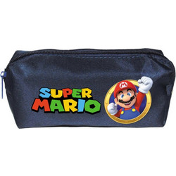 Takeposition Pole Mario Hi Κασετίνα Βαρελάκι Navy Μπλε 977-4705B-17