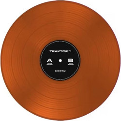 NATIVE INSTRUMENTS Traktor Control Βινύλιο Πορτοκαλί Διαφανο - NATIVE INSTRUMENTS