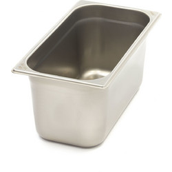 Gastronorm Container - 1/3 GN - 15cm Deep - Stainless Steel