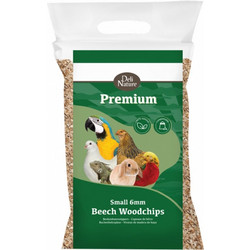 DELI NATURE Beech Woodchips Small | 6mm | 12,5kg