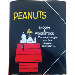 A4 Πλαστικός Φάκελος PP με Λάστιχο PEANUTS PP BMU 365-10510