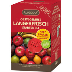 Wrappy Obst & Gemuse Langerfrisch starter set - W05-003-101 - Home and Kitchen