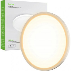 LEPRO 1500039-WW-EU Φωτιστικό Οροφής LED, 24W, 2400 lm