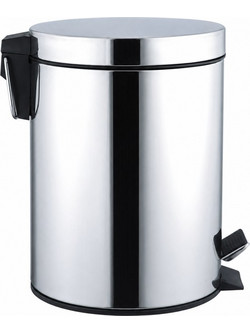 Κάδος Απορριμμάτων 5lt Inox Φ20x27cm MRShome