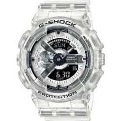 Casio G-Shock Ανδρικό Ρολόι Χρονογράφος με Λευκό Καουτσούκ Λουράκι GA-114RX-7AER