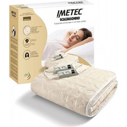 Imetec 6221E Relaxy Intellissence Ηλεκτρικό Διπλό Υπόστρωμα Πλενόμενο με Χρονοδιακόπτη Μπεζ 150W 150x137cm