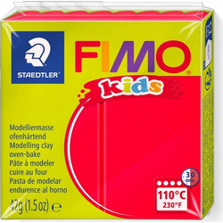 ΠΗΛΟΣ STAEDTLER 42gr FIMO-KIDS 2 RED