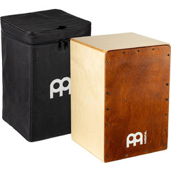 Meinl Percussion MEINL SC80AB Cajon Snarecraft Almond με Θήκη Bundle