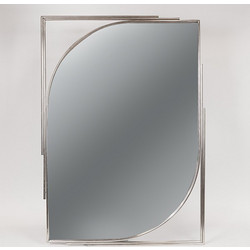 ΚΑΘΡΕΦΤΗΣ ΜΕΤΑΛΛΙΚΟΣ ΑΣΗΜΙ 70x2x100cm ESTHETI EUROLAMP Silver Ασήμι METAL, MIRROR, MDF ΜΕΤΑΛΛΟ, ΚΑΘΡΕΦΤΗΣ, ΙΝΟΣΑΝΙΔΑ