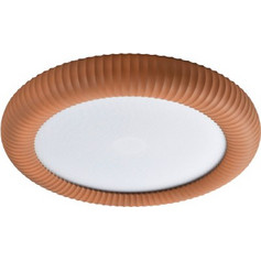 42054-Terracotta Inlight Φωτιστικό Οροφής Γύψινο LED 36W, 3000K, Κεραμιδί D:40x6,5cm(42054-Terracotta)