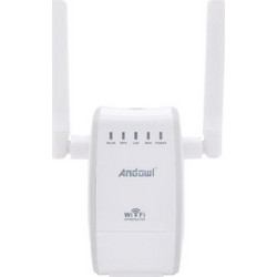 Andowl Q-A225 Wi-Fi Extender Single Band (2.4GHz) 100Mbps