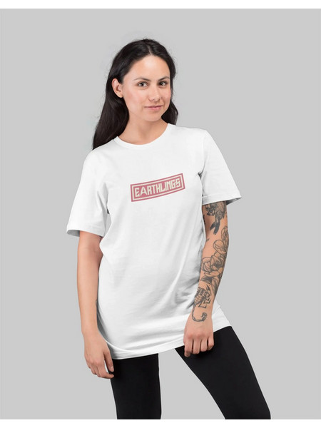 Earthlings Star Trek W T-Shirt - WHITE