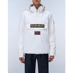 Napapijri Rainforest 3 Ανδρικό Μπουφάν Χειμωνιάτικο Pullover Λευκό NP0A4GMC-002