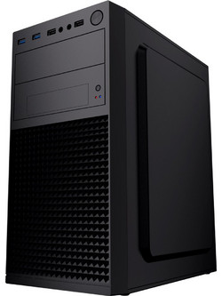 Gembird Fornax K300 Black Mini Tower Κουτί Υπολογιστή