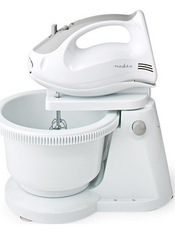 Nedis KAHM110CWT Μίξερ με Κάδο 2lt 200W