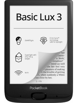 Pocketbook Basic Lux 3 E-Book Reader με Οθόνη Αφής 6" 8GB