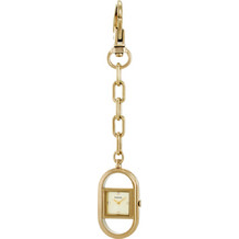 Ρολόι Fossil Quartz Crystal Gold Dial Bag Charm ES5487 - Γυναικείο