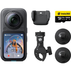 Insta360 X6 Motorcycle Bundle - 8K, 1" Sensors, Triple AI Chip, OLED Display, 360 Action Camera