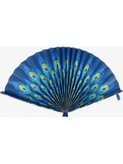 Legami Βεντάλια Πτυσσόμενη Fiesta And Siesta - Peacock PAPPKIT3