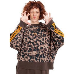 PCP Tommy Leopard Woman Crewneck With Embroidery Γυναικείο Φούτερ Καφέ 2026W17 0000