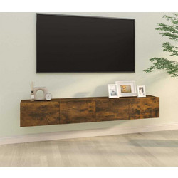 vidaXL Έπιπλο Τηλεόρασης Ξύλινο Δρυς Μ100xΠ30xΥ30cm 820466