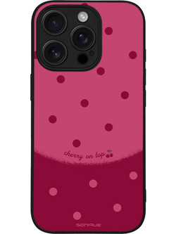 Sonique Delulu Polka Era Series Θήκη Top Cherry (iPhone 16 Pro)