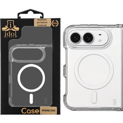 Idol 1991 Super Magsafe Antishock Clear Air Back Cover Θήκη Πλάτης iPhone Duo 7.6" Transparent