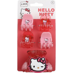 Hello Kitty Σετ Κλιπ Μαλλιών 5 Τεμαχίων