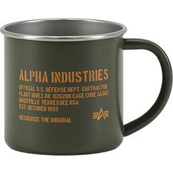 ALPHA INDUSTRIES Alpha Steel Mug - Dark Olive
