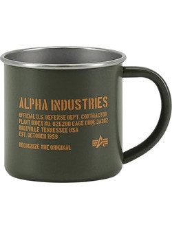 ALPHA INDUSTRIES Alpha Steel Mug - Dark Olive