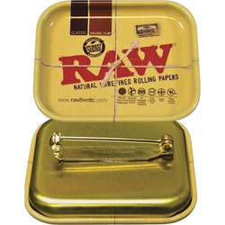 Raw Tiny Miniature Tray Μεταλλικό με Καρφίτσα 4.5x3.5cm