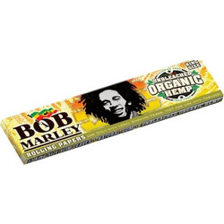 Χαρτάκια στριφτού Bob Marley King Size Unbleached Organic Hemp 887982094186
