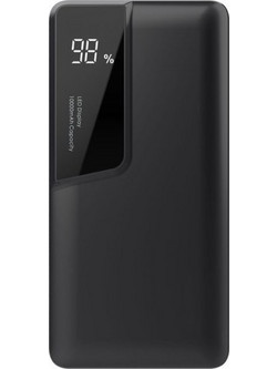 V-TAC 8869 Power Bank 10000mAh με Θύρα USB-A & Θύρα USB-C Black