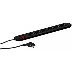 Bachmann BM-381.151K Πολύπριζο 6 Θέσεων με Διακόπτη και Καλώδιο 3m
