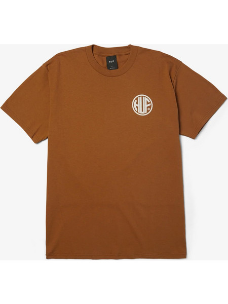 HUF Men Regional SS Tee - BROWN SUGAR/WHITE - TS02764-BNSWT