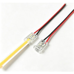 evivak Connector με καλώδιο για μονόχρωμη ταινία COB ή SMD (8mm)