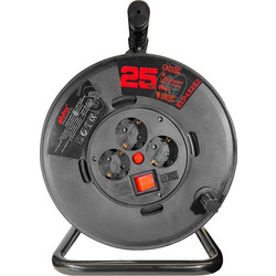ELP43252 | ELP43252 | ΜΠΑΛΑΝΤΕΖΑ ΚΑΡΟΥΛΙ ΠΛΑΣΤΙΚΟ 3Θ x16A +ΔΙΑΚ.+ΚΑΛ.25mt IP20 ΜΑΥΡΟ